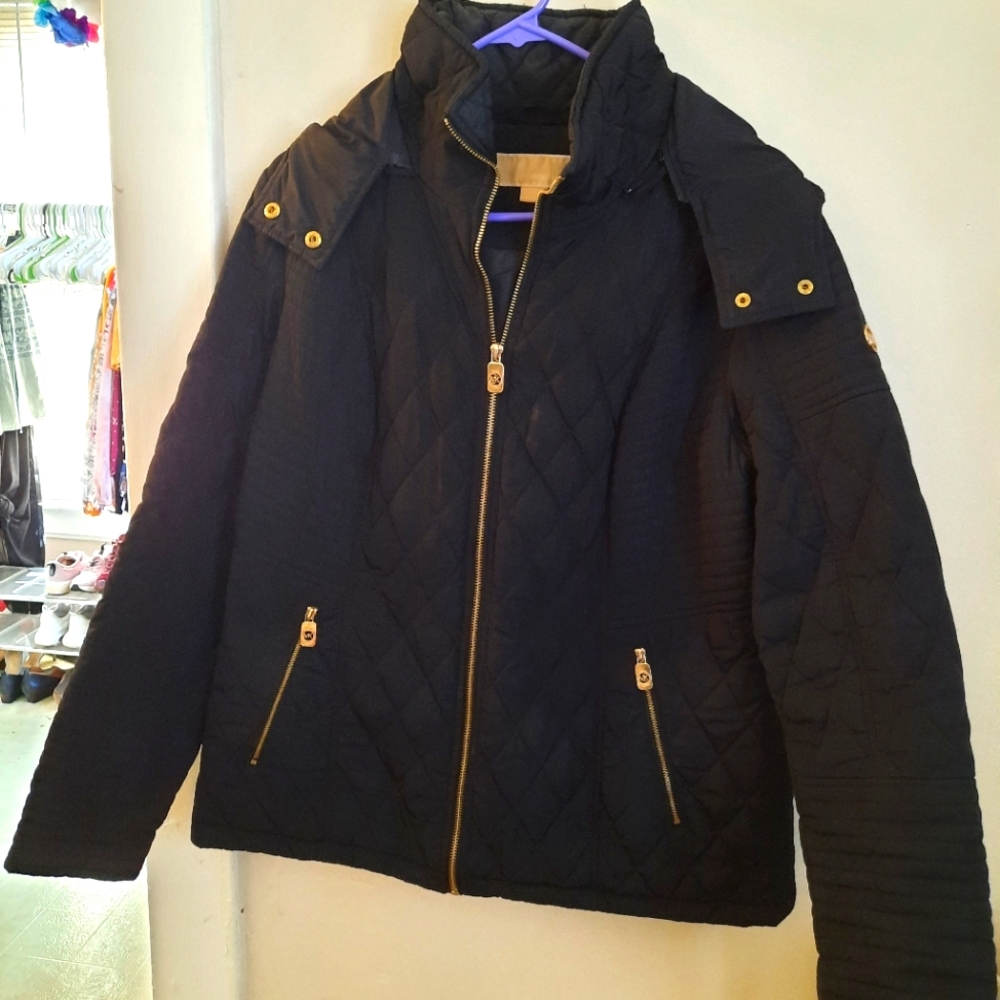 MK Black Winter Coat
